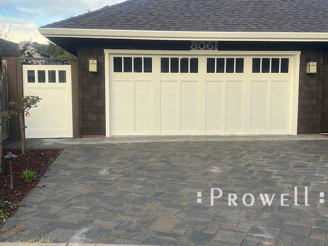 Wooden garden gate 63-3 in Carmel, CA.