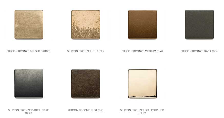 RMH Bronze Finish Options