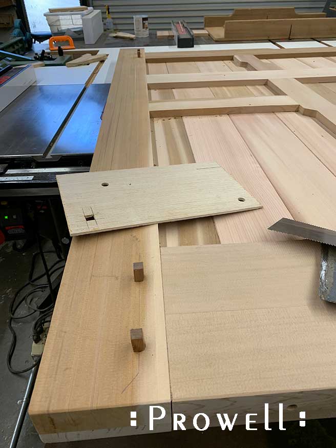 Craftsman wood integrity pins.