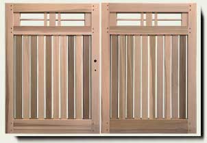 Wooden driveway gates 39.