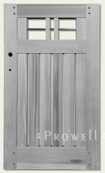 Craftsman wood garden gate 64.