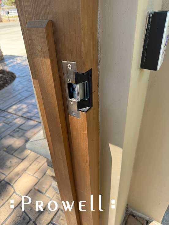 HES-5200 electronic strike plate.